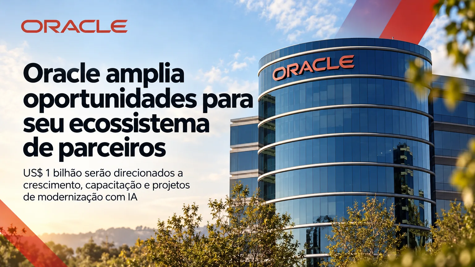 Oracle anuncia US$ 1.000 millones para fortalecer socios y acelerar la modernización con IA